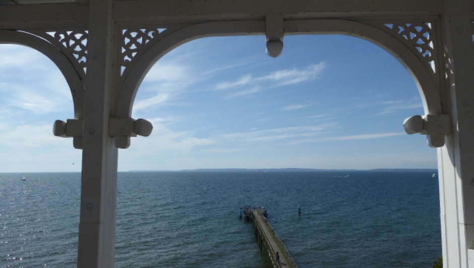 Seeblick auf die Ostsee vom Fürstenhof in Sassnitz